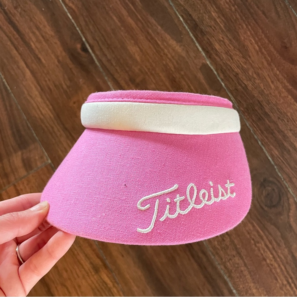 Titleist pink visor